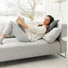 Beurer HK48 cosy heated cushion reversible cover, imported from the UK