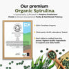 Inner Vitality organic spirulina tablets 500 count, imported from the UK