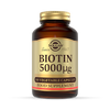 Solgar Biotin 5000g 100 capsules (British brand)