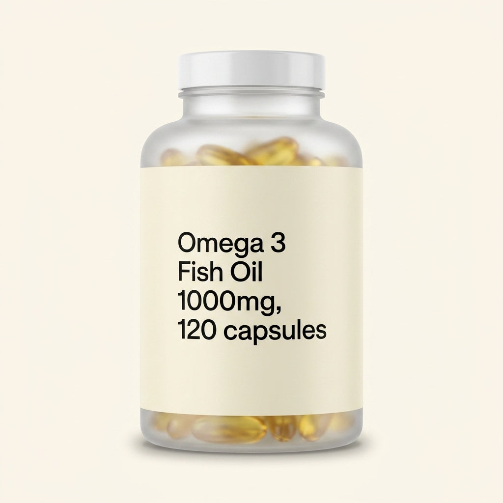 Holland & Barrett Pescatarian Omega-3 Fish Oil 1000mg 120 capsules, UK version