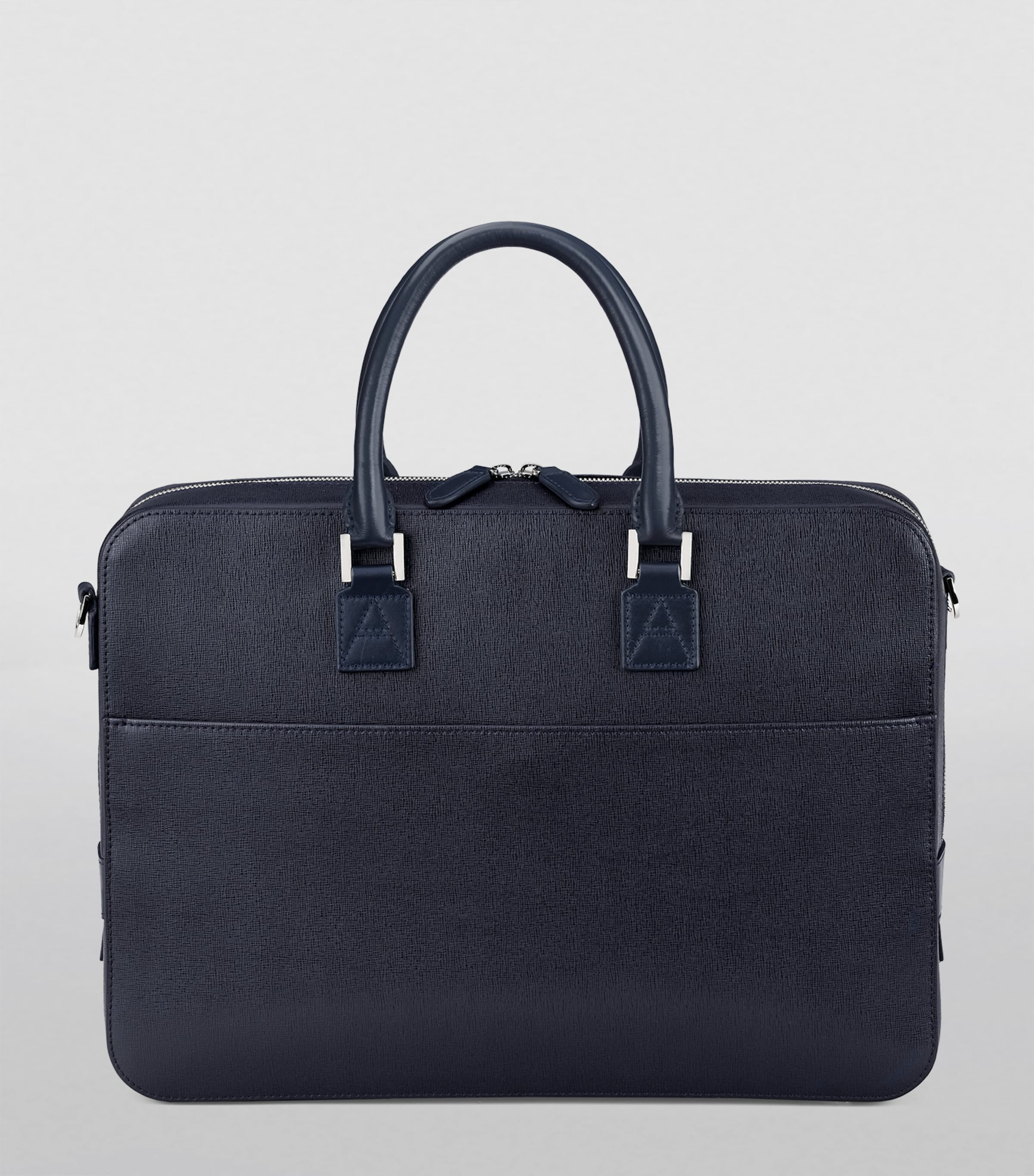 Aspinal of London leather Mount Street briefcase bag (British brand)