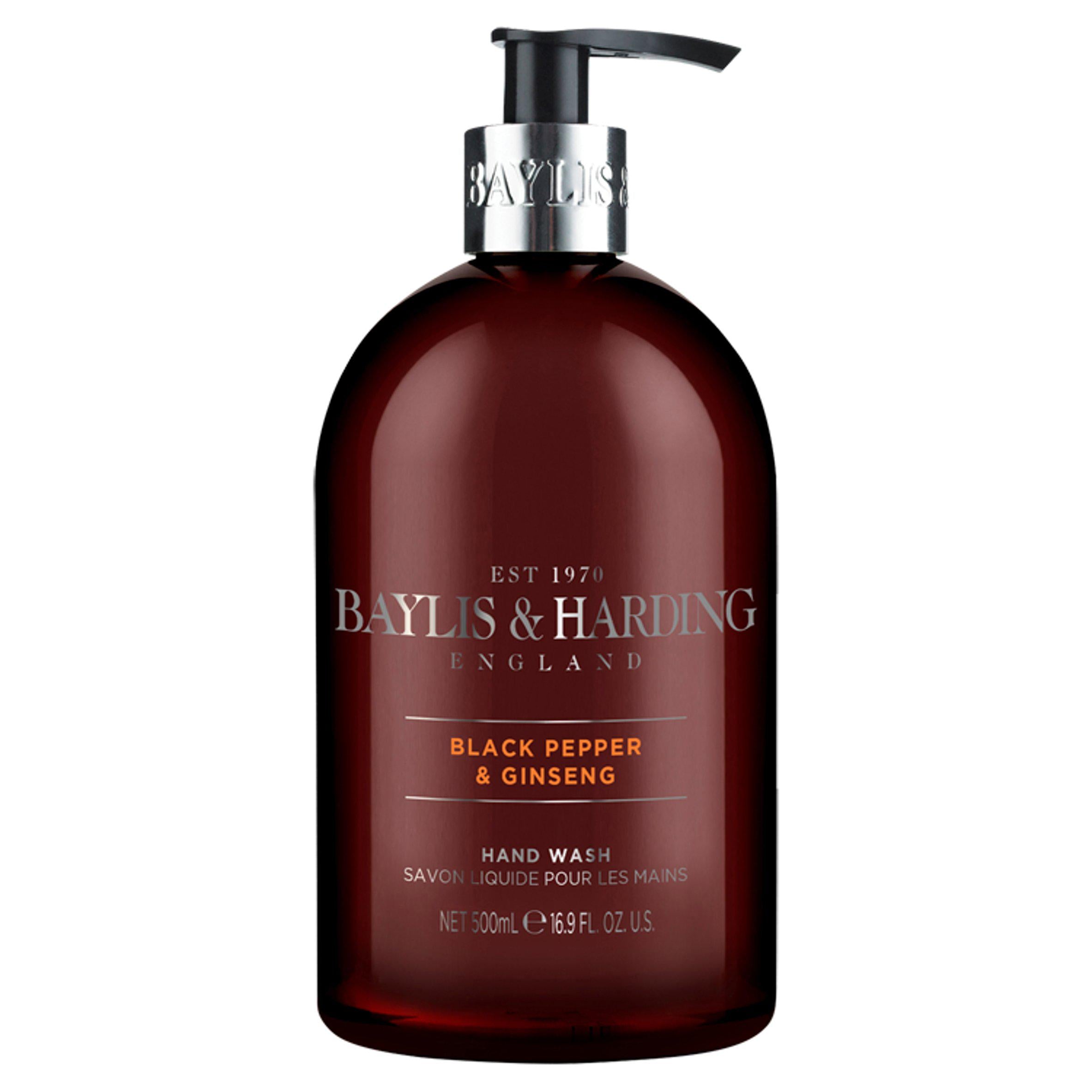 Baylis & Harding Black Pepper & Ginseng Handwash 500ml For her Sainsburys   