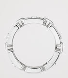 Messika Move Link white gold and diamond ring - British product