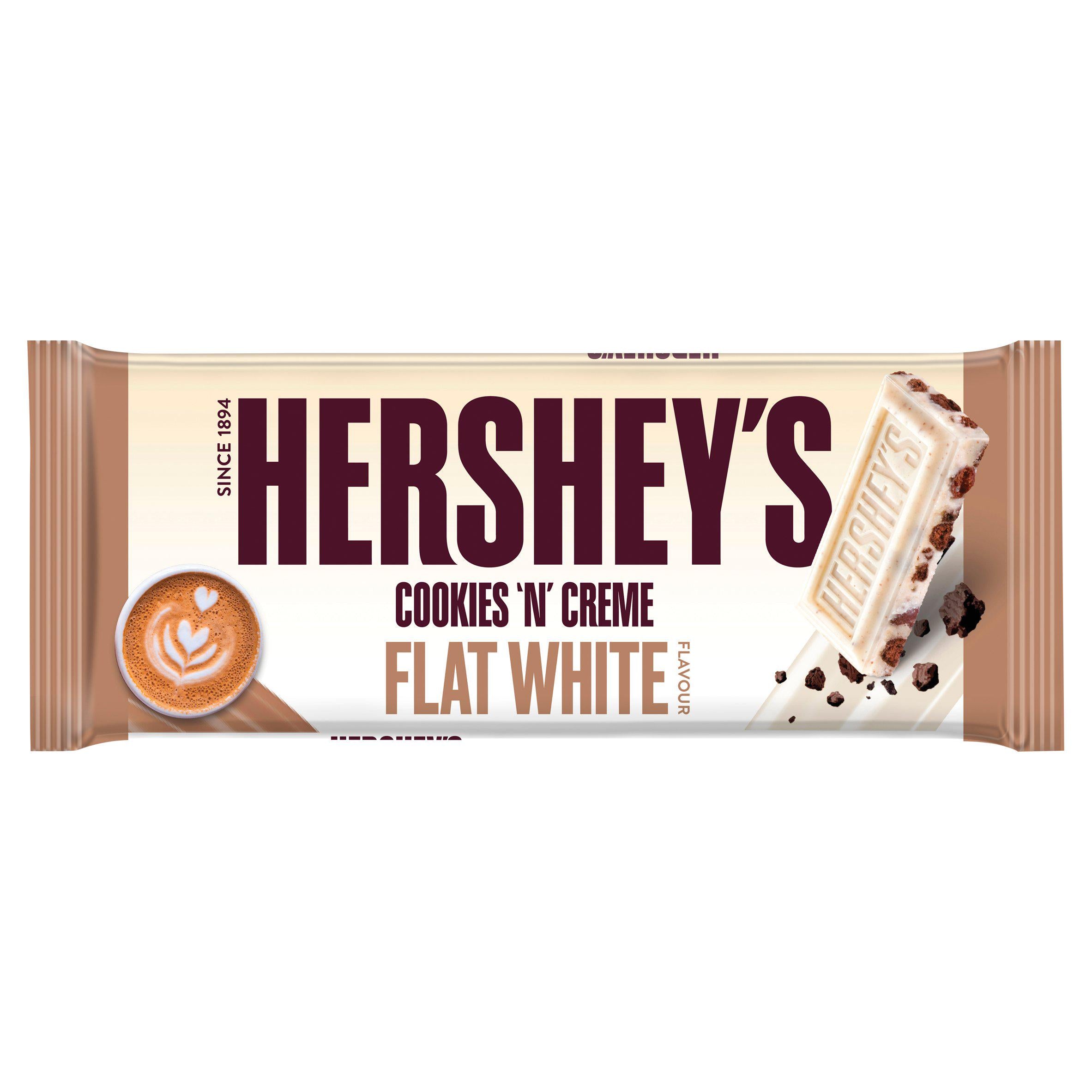 Hershey's Cookies N Creme Flat White Flavour 90g GOODS Sainsburys   