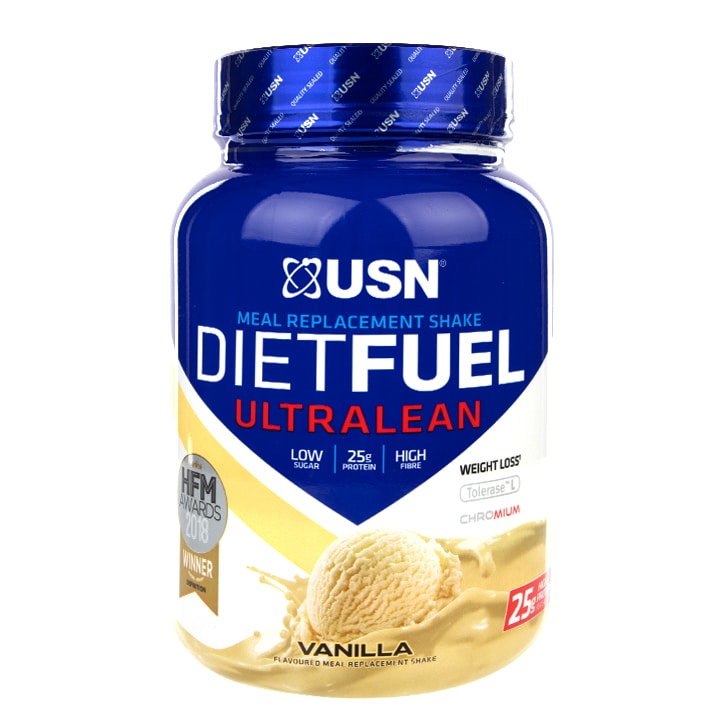 USN Diet Fuel Meal Replacement Shake Vanilla 1kg Diet Protein Powders Holland&Barrett   