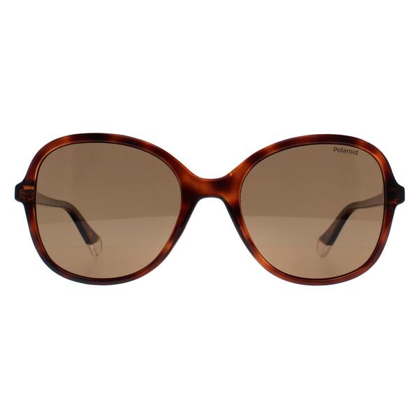Polaroid PLD 4136/S brown polarized sunglasses for women - British product