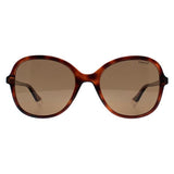 Polaroid PLD 4136/S brown polarized sunglasses for women - British product