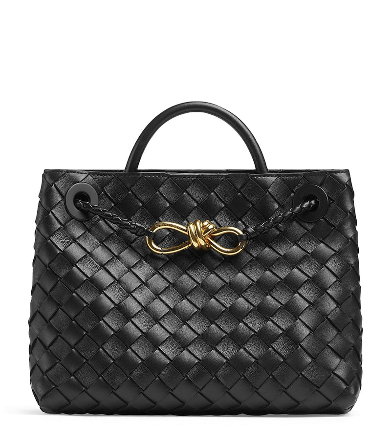 Bottega Veneta small leather Andiamo top-handle bag, UK version
