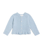 Tartine et Chocolat Cotton Frill-Detail cardigan 1-24 months (British brand)