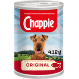 Chappie Adult Wet Dog Food Tin Original in Loaf Dog Food & Accessories ASDA   