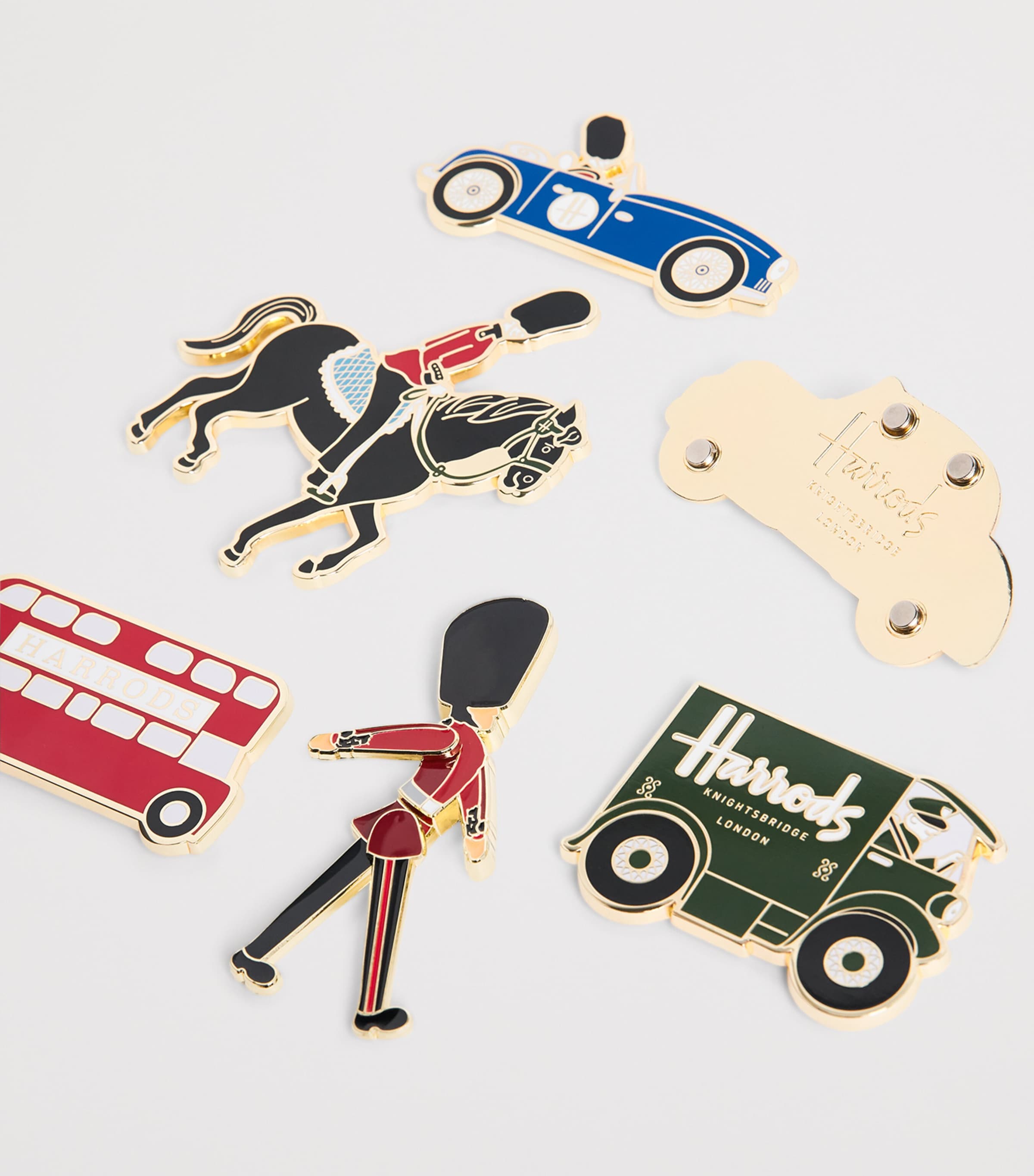 Harrods delivery van magnet souvenir - British product