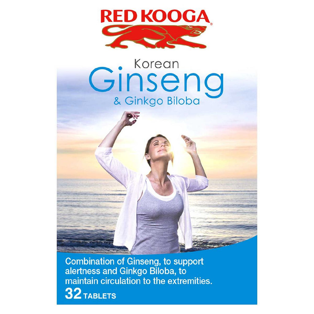 Red Kooga Ginkgo Biloba & Ginseng - 32 tablets