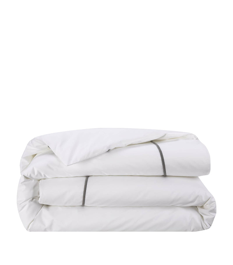 Yves Delorme Athena Platine double duvet cover 200cm x 200cm (British brand)