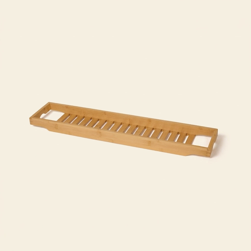 Botanics bamboo bath tray - British product