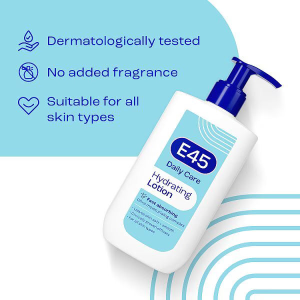 E45 Daily Lotion body lotion 400ml - British product