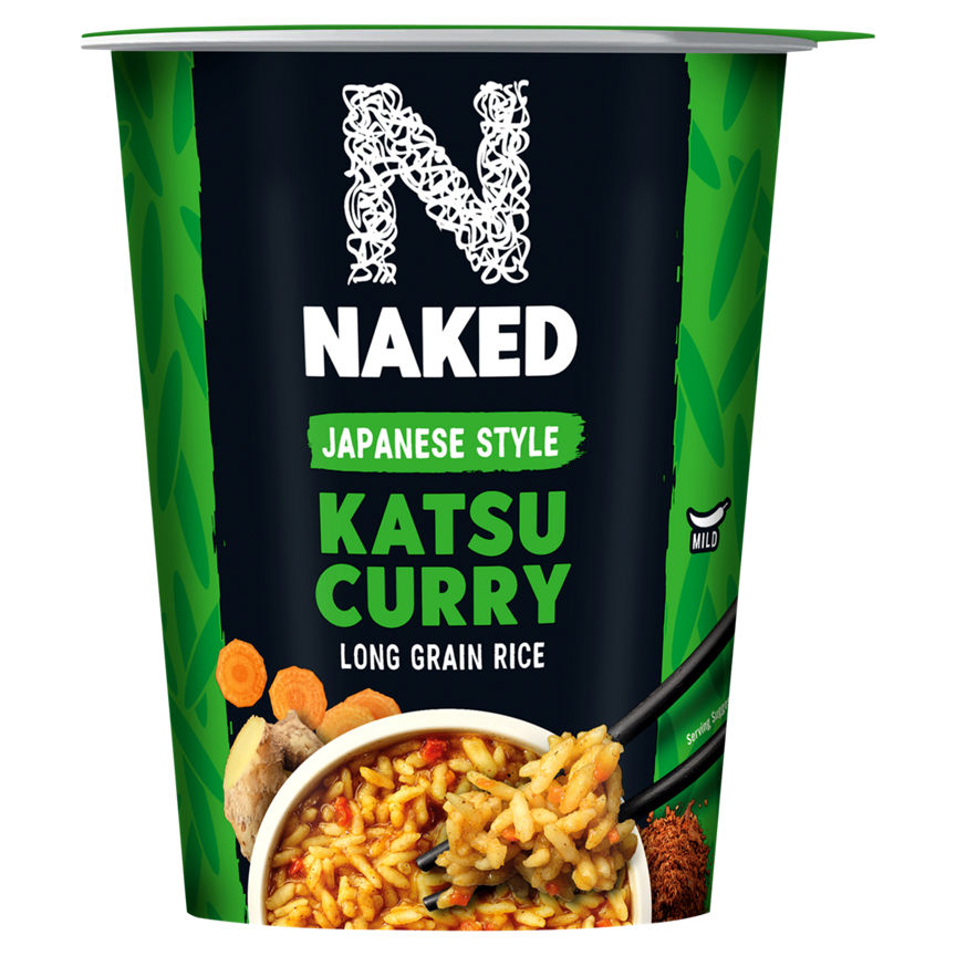 Naked Rice Japanese Style Katsu Curry GOODS ASDA   