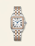 Cartier Panthère medium rose-gold and steel watch 29mm (British brand)