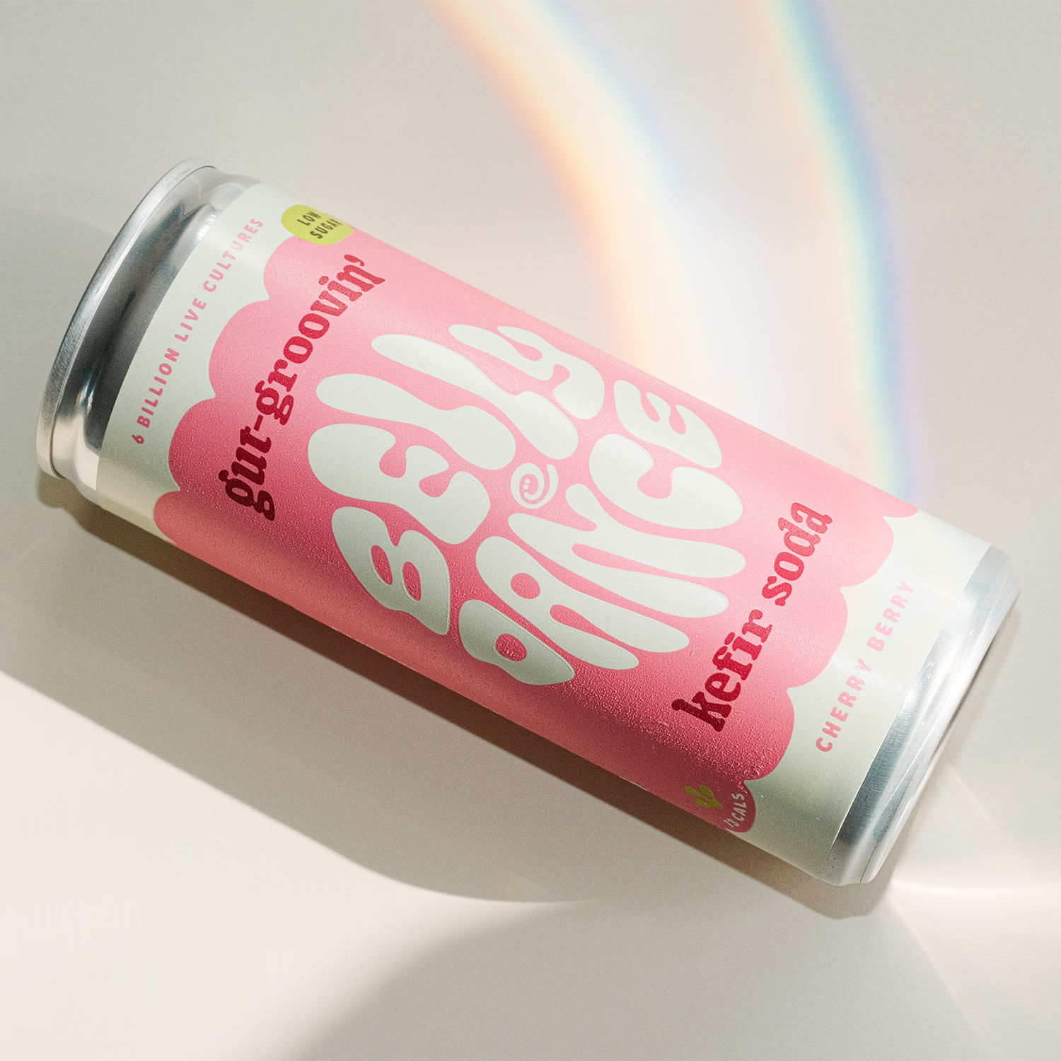 Belly Dance water kefir soda cherry berry, imported from the UK