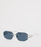 Versace metal rimless sunglasses, UK version