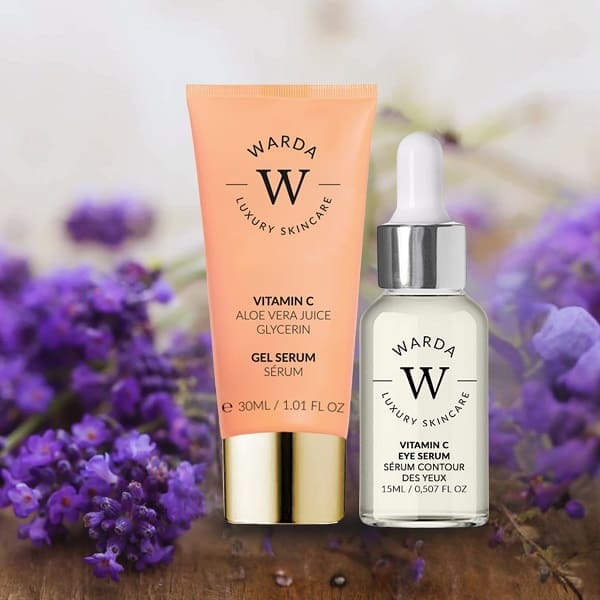 Warda Glow Boost Vitamin C Eye & Gel Serum Duo