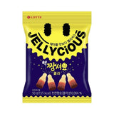 Lotte Jellycious sour cola candy chewy sweets, UK version