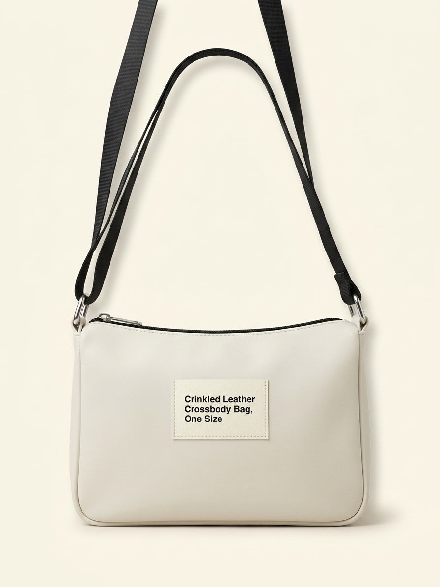 Balenciaga Giant Hip crossbody bag black leather (British brand)