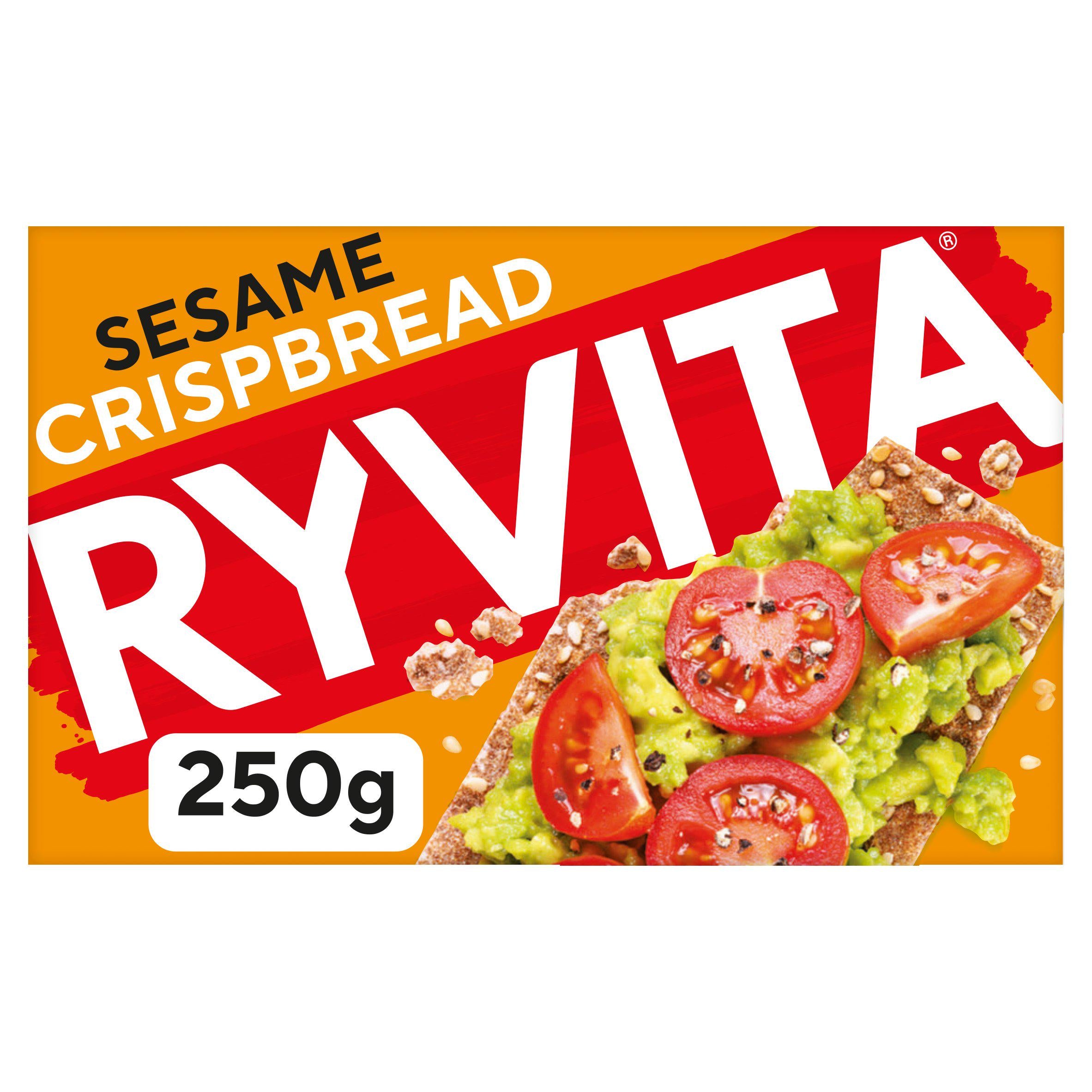 Ryvita Crispbread Sesame Crackers 250g GOODS Sainsburys   