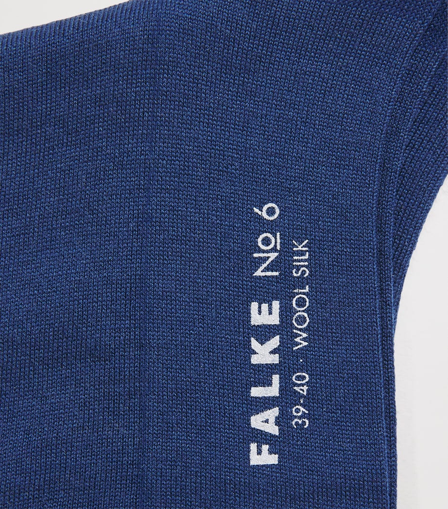 Falke No.6 wool-silk blend socks (British brand)