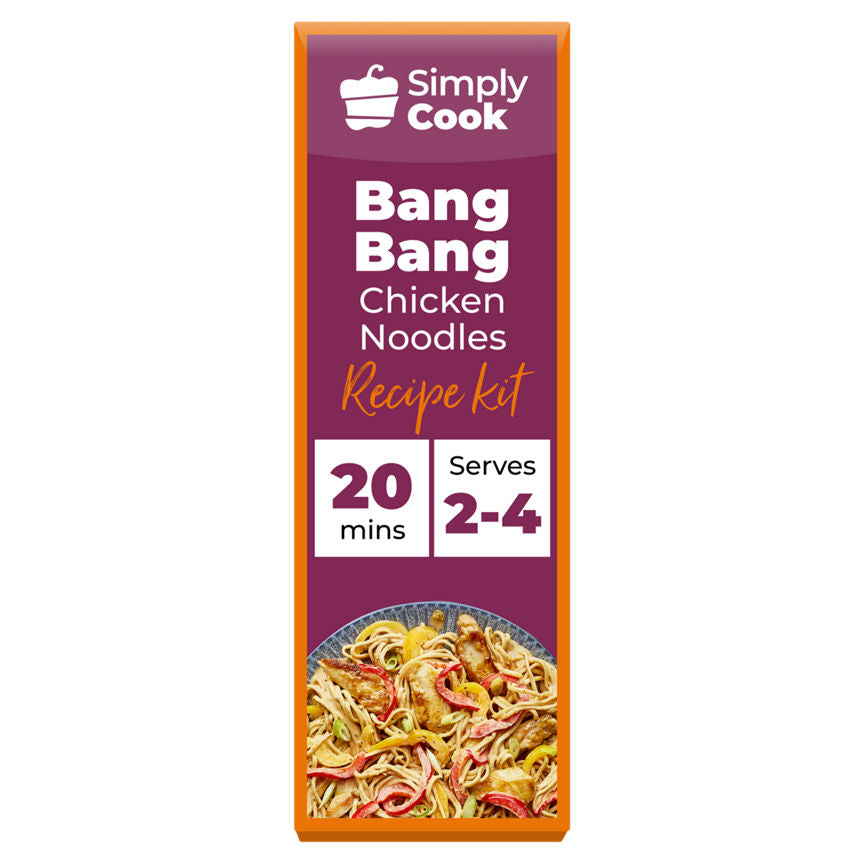 Simply Cook Bang Bang Chicken Noodles Recipe Kit 45g GOODS ASDA   