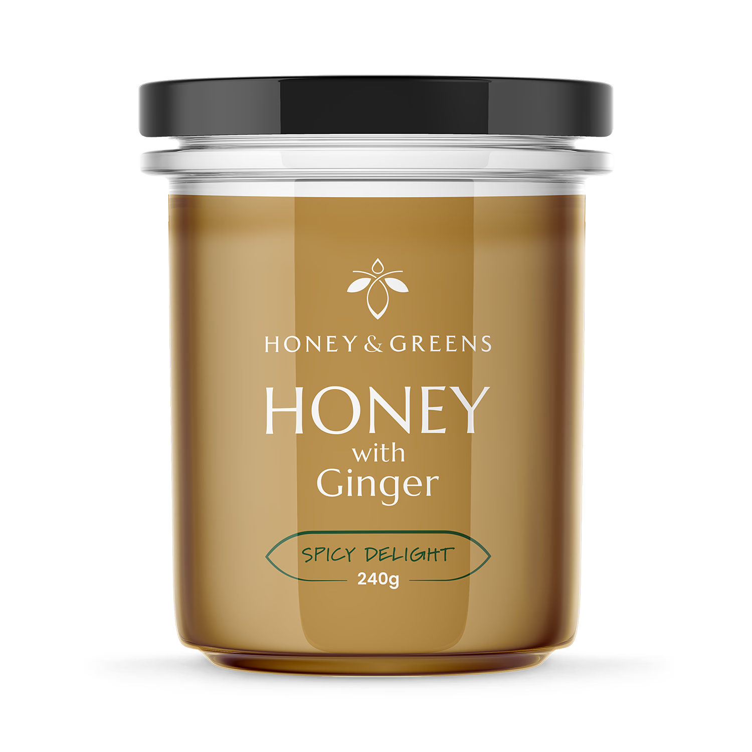 Britischer Honig mit Ingwer, 240 g