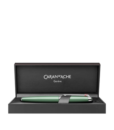 Harrods Caran d'Ache Special Edition Léman Vert de Gris Fountain Pen- Buy online at McGrocer