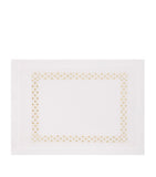 Dea linen embroidered Liri placemat 35cm x 50cm - British product