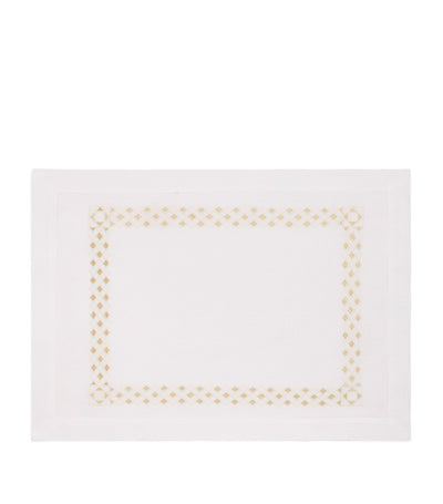 Dea Linen Embroidered Liri Placemat 35cm x 50cm