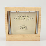 French Connection orange ginger candle 495g, imported from the UK