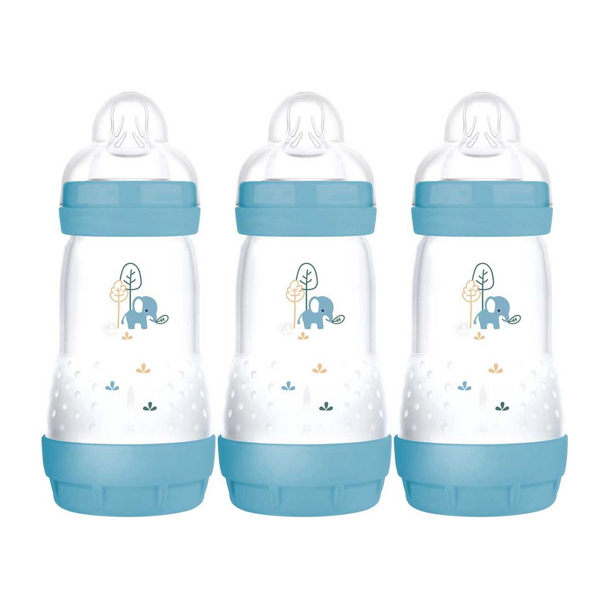 MAM Anti-Colic Bottle 260ml x 3Pack - Blue Toys & Kid's Zone Boots   