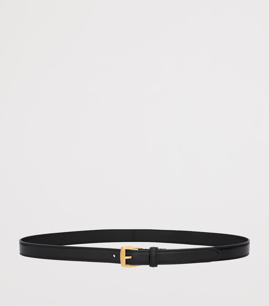 Saint Laurent leather belt trapezoid buckle 2cm - British product
