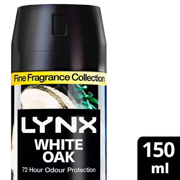 Lynx White Oak Premium Body Spray 150 ml, UK version