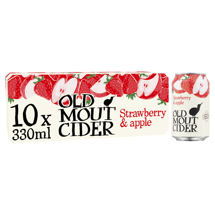 Old Mout Cider Strawberry & Apple Cider Cans