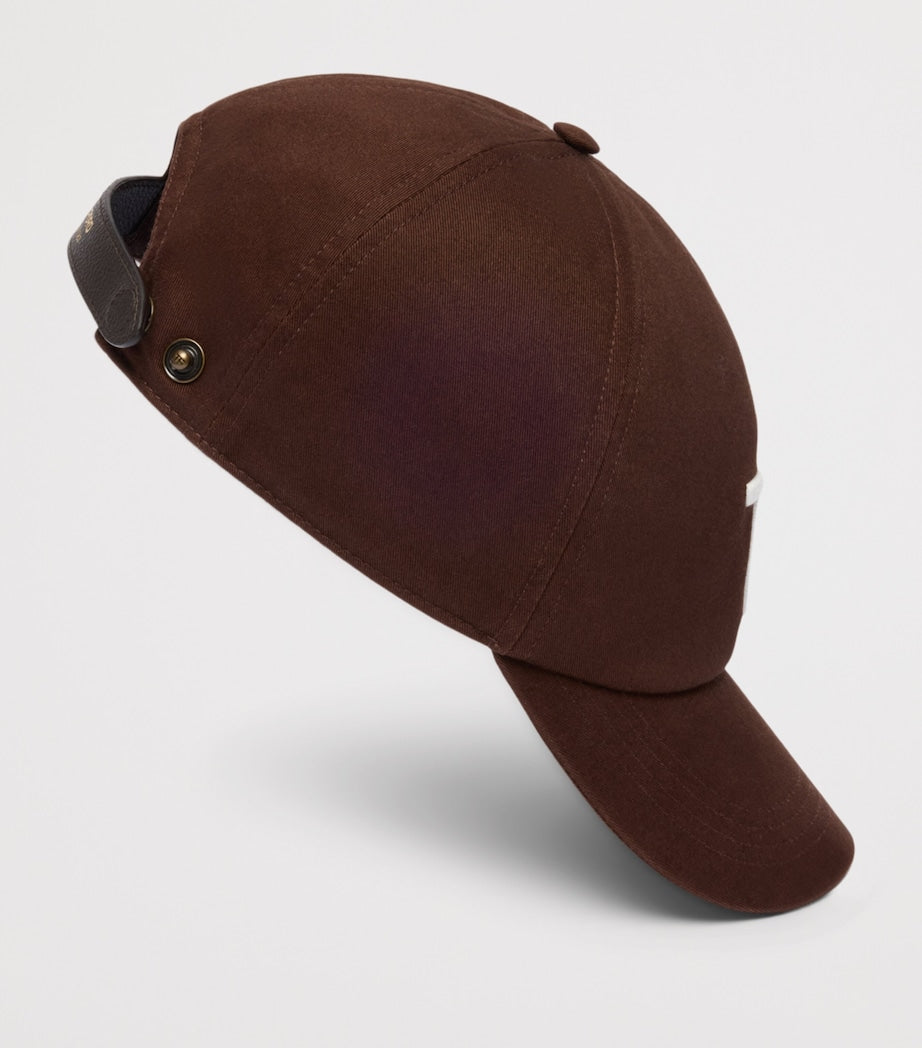 TOM FORD cotton logo baseball cap, imported from the UK
