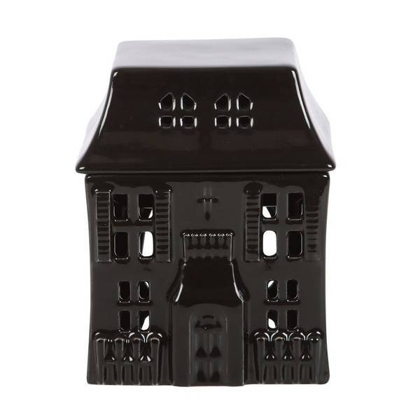 Something Different Haunted House ceramic oil burner 8.5x10cm (British brand)