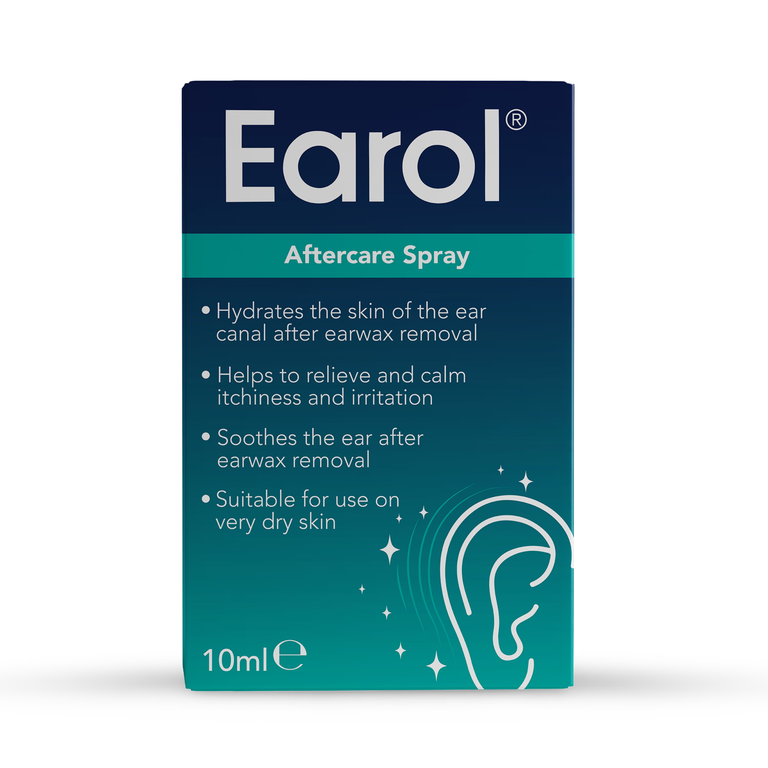 Earol after care oil spray 10ml, imported from the UK