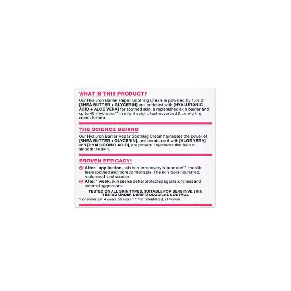 Garnier Hyaluron Barrier Repair Creme 50ml, UK-Version
