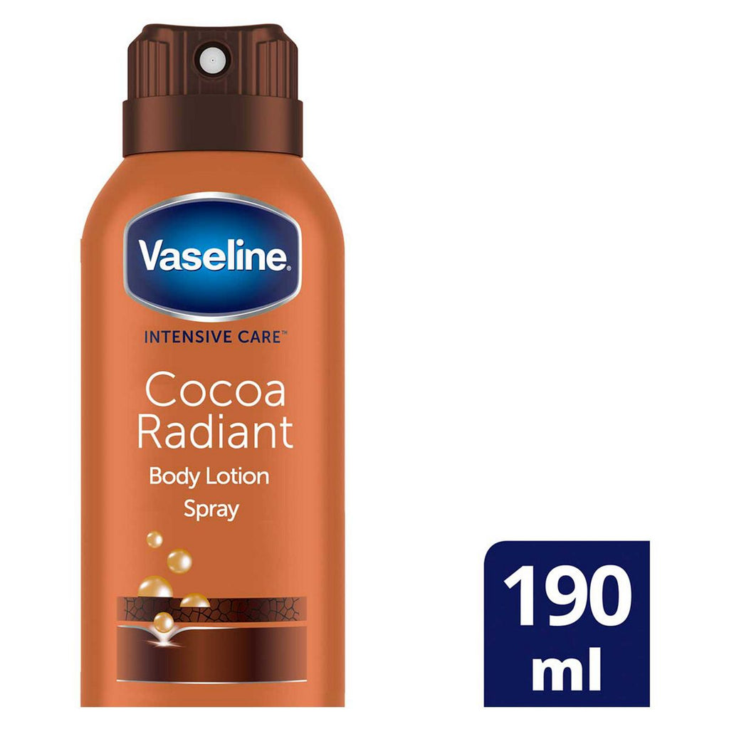 Vaseline Intensive Care Cocoa Radiant Spray Moisturiser 190 ml