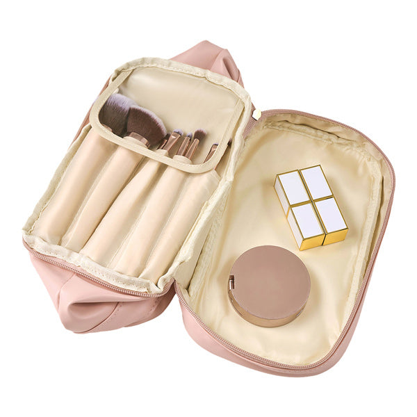 Livingandhome double layer travel cosmetic toiletry bag, UK version