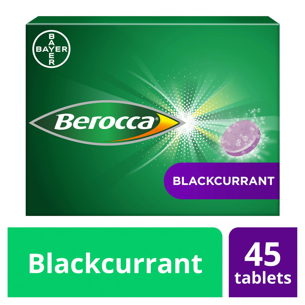 Berocca Blackcurrant Energy Vitamins x45