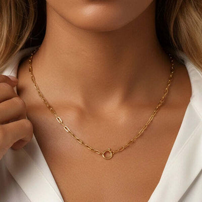 Superdrug MUCHV Gold Sailor Link Chain Necklace For Charms 50cm- Buy online at McGrocer