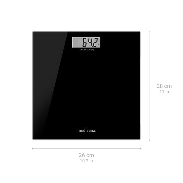 Medisana PS 402 digital glass scale (British brand)