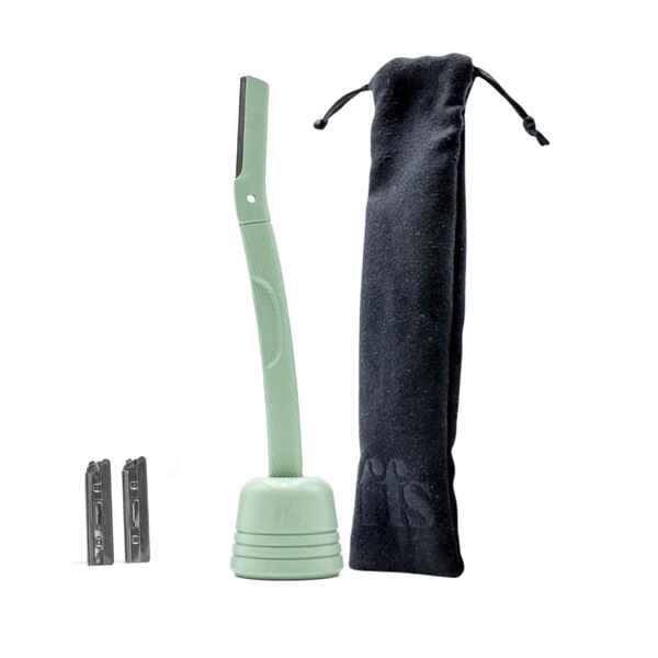 FFS Beauty Dermaplaning Facial Kit Stand Surf Green, UK version