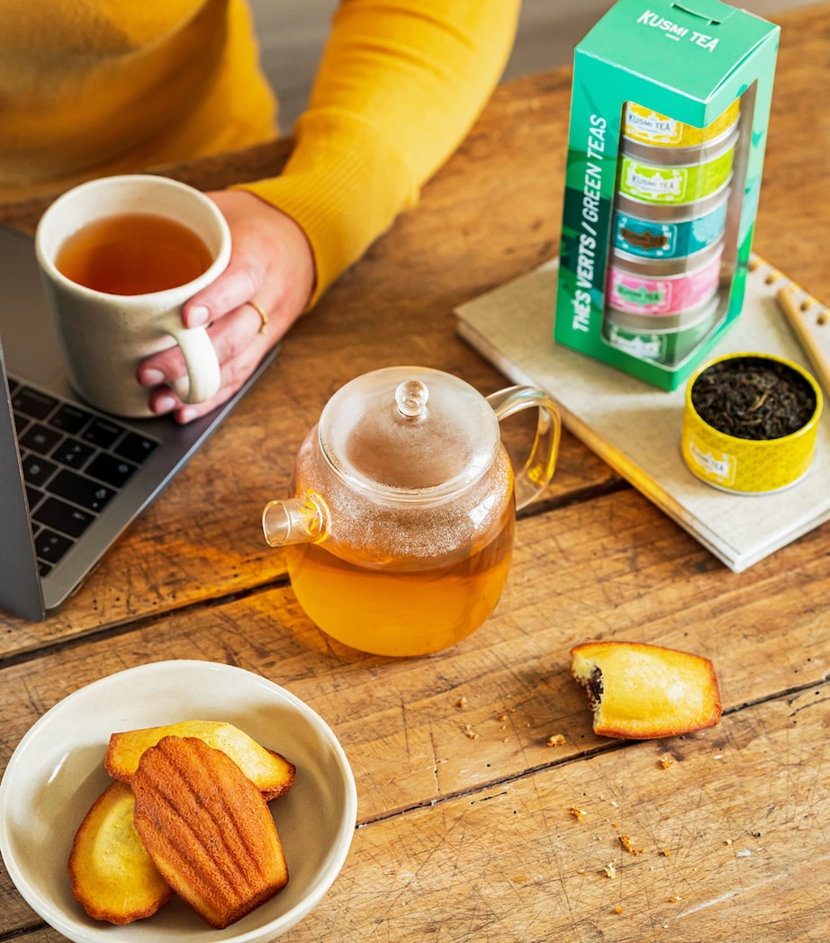 Kusmi Organic Green Tea Gift Set, UK version