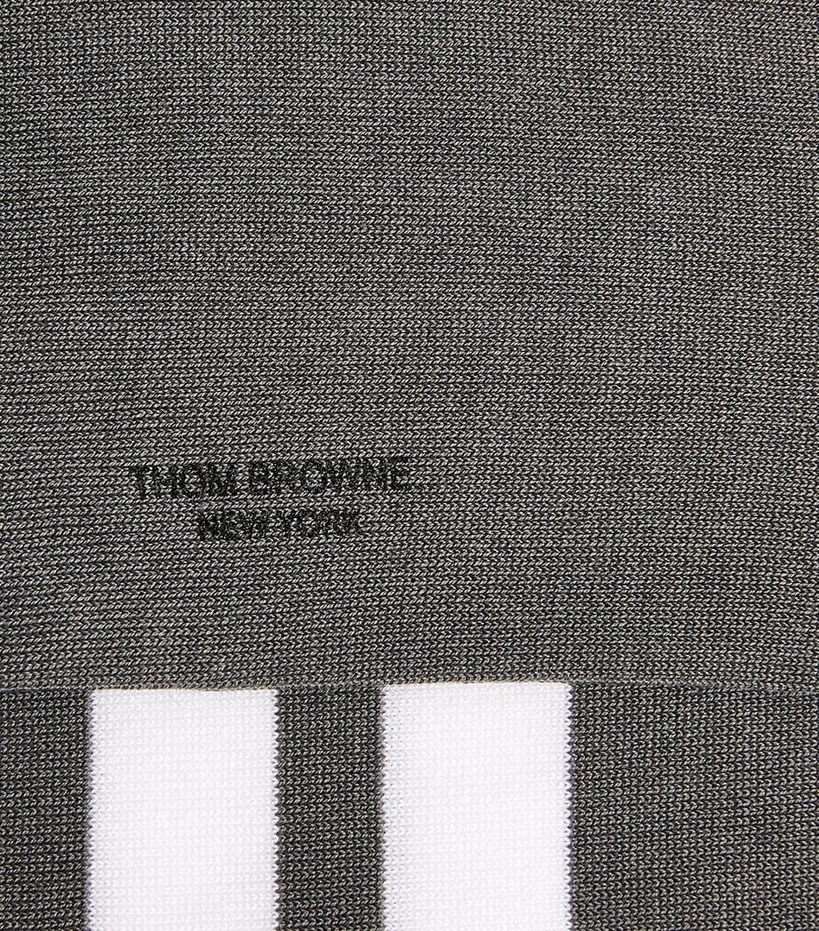 Thom Browne cotton-blend 4-Bar over-the-calf socks, UK version